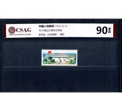 中邮评级 T6 中国出口商品交易会 90分