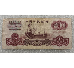 TJQB-43 第三套人民币二冠壹元（六）