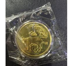 JNZ-195 2009年生肖牛纪念章（沈阳造币厂）原封