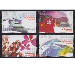 HK0066 C120 香港特别行政区成立五周年纪念（2002年）