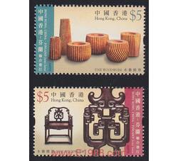 HK0117 S167 中国香港-芬兰联合发行：木艺精华（2007年）