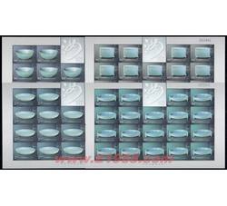 ZBP-2002-6 中国陶瓷--汝窑瓷器（整版票）