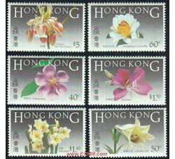 HK0002 S32 香港1985年花卉票6枚全（1985年）