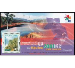 HK0202 C102M 香港2001年邮票展览小系列第三号（小型张）（2000年）