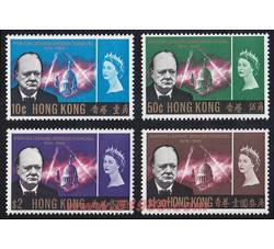 HK0008 C15 纪念丘吉尔（亚拉伯胶）（1966年）