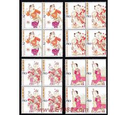 2004-2 桃花坞木版年画（四方连）