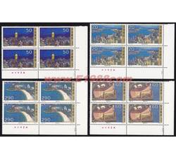 1995-25 香港风光名胜（T）（厂铭四方连）