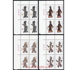 1995-9 中国皮影（T）（厂铭四方连）