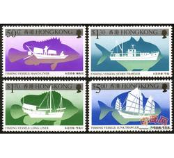 HK0426 S35 香港渔船邮票（1986年）