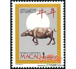 AM0375 一轮牛邮票（1985年）