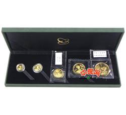 1998年熊猫金币套装（5枚全）