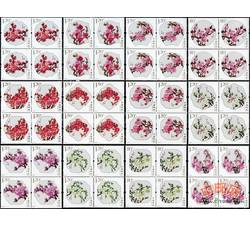 2013-6 桃花（四方连）