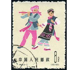 GX-特55-（6-2）中国民间舞蹈（第三组）（8分盖销）