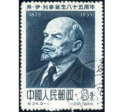 GX-纪34-（2-1） 弗·伊·列宁诞生八十五周年纪念（8分盖销）