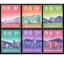 HK0798 香港海景通用邮票6枚（1997年）