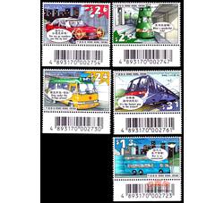 HK0711 S90 香港陆上公共交通工具（特殊条形码位置）（1999年