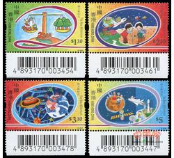 HK0714 S94 踏入新纪元（特殊条形码位置）（2000年）