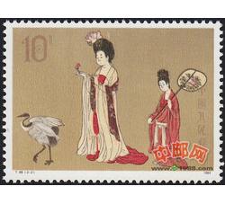 DM-T89-（3-2）中国绘画·唐·簪花仕女图（10分）