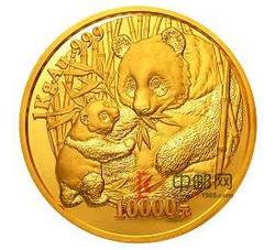 2005年熊猫1公斤圆形金质纪念币（精制）