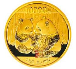 2009年熊猫1公斤圆形金质纪念币（精制）