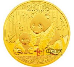 2012年熊猫5盎司圆形金质纪念币（精制）