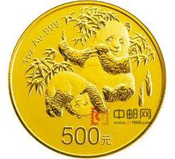 2012年中国熊猫金币发行30周年1盎司圆形金质纪念币