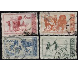 XX10327 特6伟大的祖国（第三组）敦煌壁画成套信销票（上中品）（HXL）