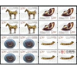 2018-11 丝绸之路文物（一）（四方连）