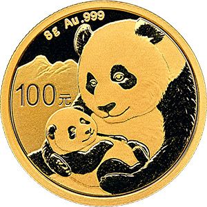 2019年熊猫8克金