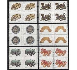 2022-19 虎（文物）（四方连）